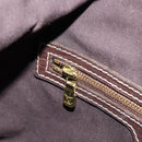 LOUIS VUITTON Monogram Mini Lin Boulogne Bag Brown Ebene M95225 LV Auth ep14608A-20