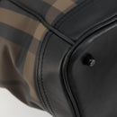 BURBERRY Nova Check Tote Bag PVC Beige Auth ep14617-13