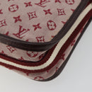 LOUIS VUITTON Monogram Mini Pochette Catrain Bag Red M92331 LV Auth ep14619A-16