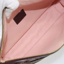LOUIS VUITTON Monogram Mini Pochette Catrain Bag Red M92331 LV Auth ep14619A-11