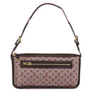 LOUIS VUITTON Monogram Mini Pochette Catrain Bag Red M92331 LV Auth ep14619A-13