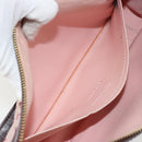LOUIS VUITTON Monogram Mini Pochette Catrain Bag Red M92331 LV Auth ep14619A-21