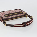 LOUIS VUITTON Monogram Mini Pochette Catrain Bag Red M92331 LV Auth ep14619A-7