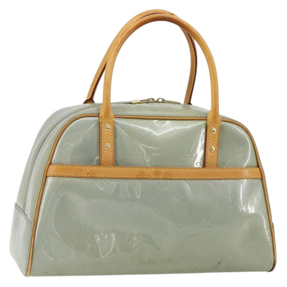 LOUIS VUITTON Monogram Vernis Tompkins Square Hand Bag Lavand LV Auth ep14622