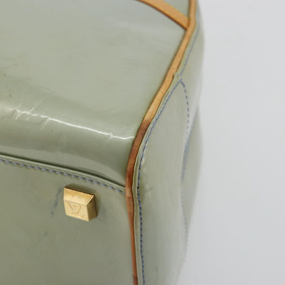 LOUIS VUITTON Monogram Vernis Tompkins Square Hand Bag Lavand LV Auth ep14622