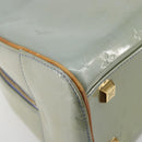 LOUIS VUITTON Monogram Vernis Tompkins Square Hand Bag Lavand LV Auth ep14622-16