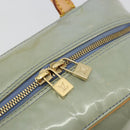 LOUIS VUITTON Monogram Vernis Tompkins Square Hand Bag Lavand LV Auth ep14622-10