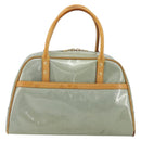 LOUIS VUITTON Monogram Vernis Tompkins Square Hand Bag Lavand LV Auth ep14622-13