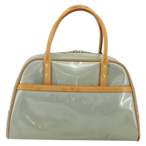 LOUIS VUITTON Monogram Vernis Tompkins Square Hand Bag Lavand LV Auth ep14622