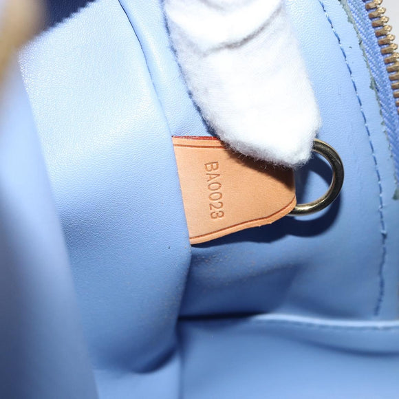 LOUIS VUITTON Monogram Vernis Tompkins Square Hand Bag Lavand LV Auth ep14622