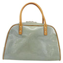 LOUIS VUITTON Monogram Vernis Tompkins Square Hand Bag Lavand LV Auth ep14622-2