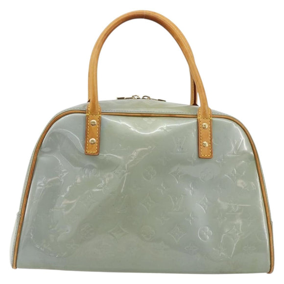 LOUIS VUITTON Monogram Vernis Tompkins Square Hand Bag Lavand LV Auth ep14622