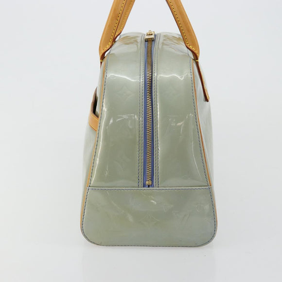 LOUIS VUITTON Monogram Vernis Tompkins Square Hand Bag Lavand LV Auth ep14622
