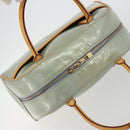 LOUIS VUITTON Monogram Vernis Tompkins Square Hand Bag Lavand LV Auth ep14622-6