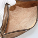 GUCCI GG Supreme Web Sherry Line Bag PVC Beige Gold 116 02 089 Auth ep14626-17