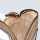 GUCCI GG Supreme Web Sherry Line Bag PVC Beige Gold 116 02 089 Auth ep14626-18