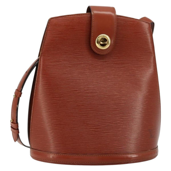 LOUIS VUITTON Epi Cluny Shoulder Bag Brown M52253 LV Auth ep14627