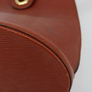 LOUIS VUITTON Epi Cluny Shoulder Bag Brown M52253 LV Auth ep14627-10