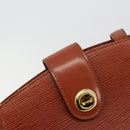 LOUIS VUITTON Epi Cluny Shoulder Bag Brown M52253 LV Auth ep14627-14