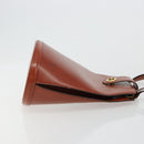 LOUIS VUITTON Epi Cluny Shoulder Bag Brown M52253 LV Auth ep14627-4