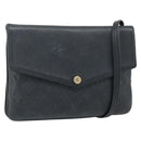 LOUIS VUITTON Monogram Empreinte Twice Bag Black M50258 LV Auth ep14628A-1