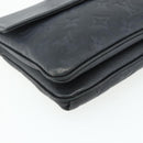 LOUIS VUITTON Monogram Empreinte Twice Bag Black M50258 LV Auth ep14628A-14