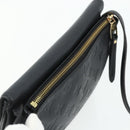 LOUIS VUITTON Monogram Empreinte Twice Bag Black M50258 LV Auth ep14628A-6