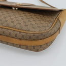 GUCCI Micro GG Supreme Shoulder Bag PVC Beige Gold Auth ep14632-14