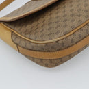 GUCCI Micro GG Supreme Shoulder Bag PVC Beige Gold Auth ep14632-15