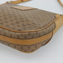 GUCCI Micro GG Supreme Shoulder Bag PVC Beige Gold Auth ep14632-16