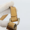 GUCCI Micro GG Supreme Shoulder Bag PVC Beige Gold Auth ep14632-9