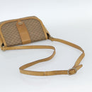 GUCCI Micro GG Supreme Shoulder Bag PVC Beige Gold Auth ep14632-7