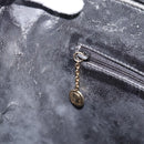 GUCCI Bamboo Hand Bag Leather 2way Black Gold 000 0289 Auth ep14633-22