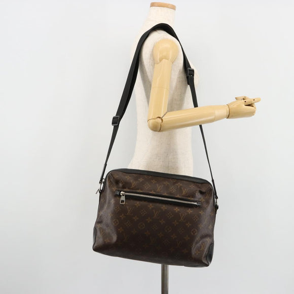 LOUIS VUITTON Monogram Macassar Torres Shoulder Bag M40387 LV Auth ep14634A