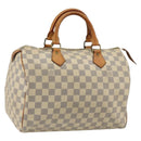 LOUIS VUITTON Damier Azur Speedy 30 Hand Bag N41533 LV Auth ep14640A-1