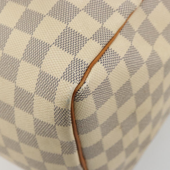 LOUIS VUITTON Damier Azur Speedy 30 Hand Bag N41533 LV Auth ep14640A