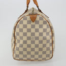 LOUIS VUITTON Damier Azur Speedy 30 Hand Bag N41533 LV Auth ep14640A-3