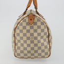 LOUIS VUITTON Damier Azur Speedy 30 Hand Bag N41533 LV Auth ep14640A-4