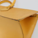 LOUIS VUITTON Epi Sac Triangle Hand Bag Yellow M52099 LV Auth ep14641-16