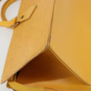 LOUIS VUITTON Epi Sac Triangle Hand Bag Yellow M52099 LV Auth ep14641-17