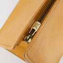 LOUIS VUITTON Epi Sac Triangle Hand Bag Yellow M52099 LV Auth ep14641-9