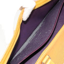 LOUIS VUITTON Epi Sac Triangle Hand Bag Yellow M52099 LV Auth ep14641-11