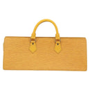 LOUIS VUITTON Epi Sac Triangle Hand Bag Yellow M52099 LV Auth ep14641-2