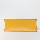 LOUIS VUITTON Epi Sac Triangle Hand Bag Yellow M52099 LV Auth ep14641-5