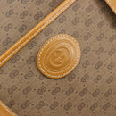 GUCCI Micro GG Supreme Tote Bag PVC Beige Gold Auth ep14645-17