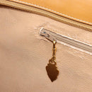 GUCCI Micro GG Supreme Tote Bag PVC Beige Gold Auth ep14645-21
