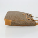 GUCCI Micro GG Supreme Tote Bag PVC Beige Gold Auth ep14645-3