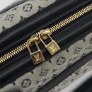 LOUIS VUITTON Monogram Mini Josephine PM Hand Bag Blue M92049 LV Auth ep14649-14