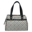 LOUIS VUITTON Monogram Mini Josephine PM Hand Bag Blue M92049 LV Auth ep14649-2
