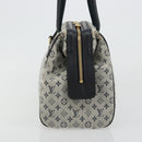 LOUIS VUITTON Monogram Mini Josephine PM Hand Bag Blue M92049 LV Auth ep14649-4
